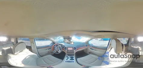 2013 Jeep Grand Cherokee Overland z USA, uszkodzony, nr VIN 1C4RJFCT2DC537065